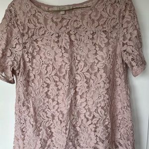 Beautiful lace Loft shirt